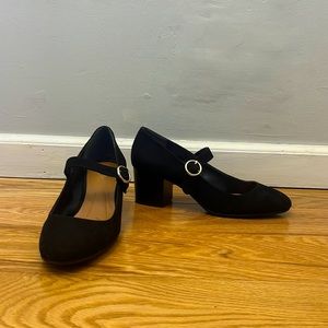 Style & Co Mary Jane Block Heel - Black - Size 9.5